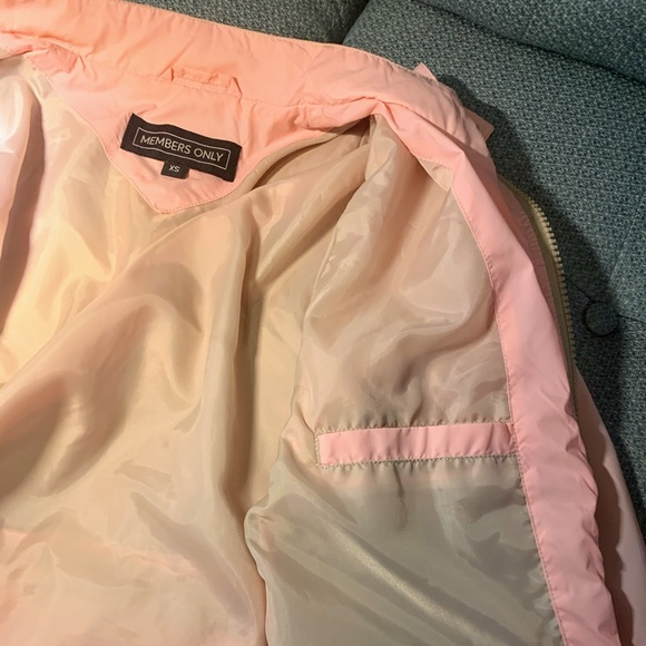 Members Only Jacket XS Pale Pink - Picture 9 of 9